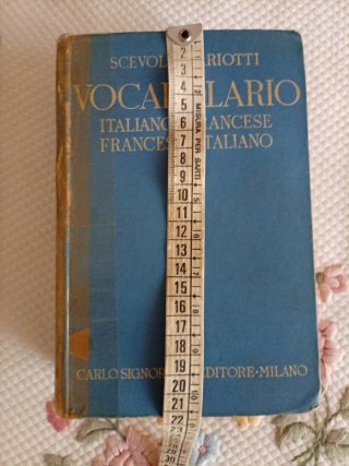 Vocabolario Francese antico Mariotti 1858