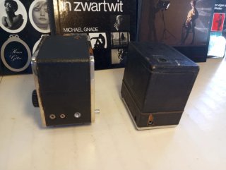 Fotocamere classiche Gevabox e Zeiss Ikon Box Tengor