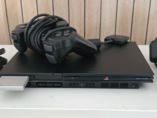 PlayStation 2 Slim PS2 SCPH-70004 Negra Completa