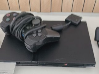 PlayStation 2 Slim PS2 SCPH-70004 Negra Completa