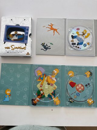 Lote DVDs Los Simpsons 1ª y 2ª Temporada