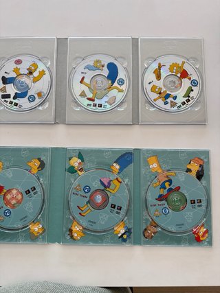 Lote DVDs Los Simpsons 1ª y 2ª Temporada