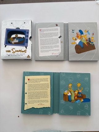 Lote DVDs Los Simpsons 1ª y 2ª Temporada
