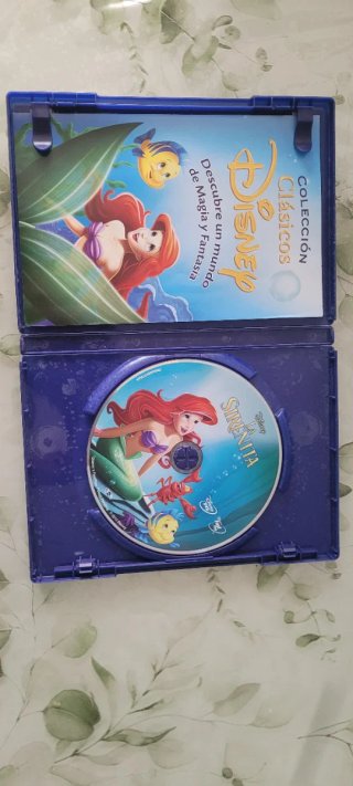 DVD La Sirenita y 11 películas Disney en dvd