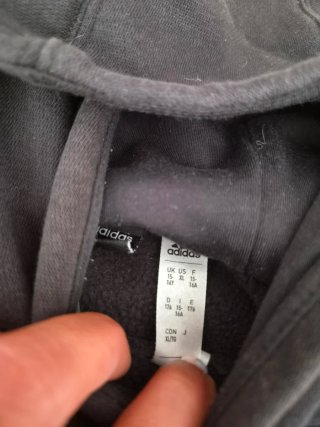Chándal Adidas Negro y Gris