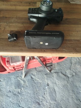 Emisora y receptor RC.