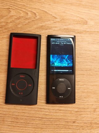 Apple iPod Nano 5ª Gen Negro + Cable + funda