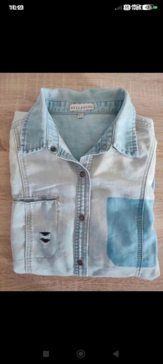 Camicia donna Billabong azzurra