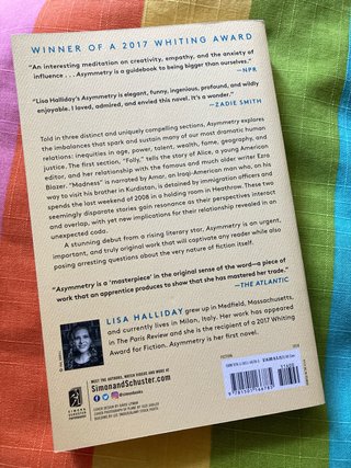 Asymmetry A Novel Lisa Halliday