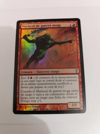 Mariscal de Guerra Mogg - carta Magic FOIL