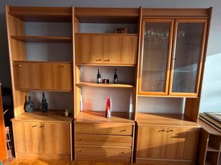 Mueble de salón de madera