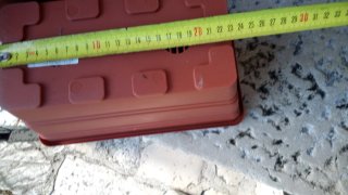 Set 6 Fioriere Rettangolari in Plastica