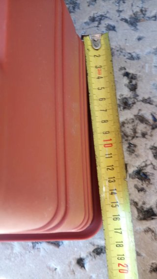 Set 6 Fioriere Rettangolari in Plastica