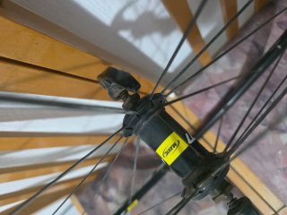 Rueda delantera Mavic Aksium 700