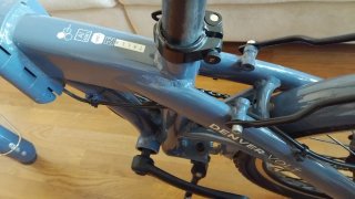 Bicicleta Eléctrica Plegable Conor E-Denver Volt
