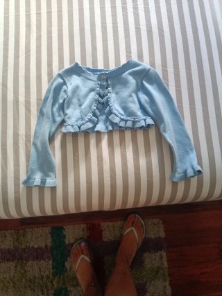 Vestido y jersey niña 12/18 meses