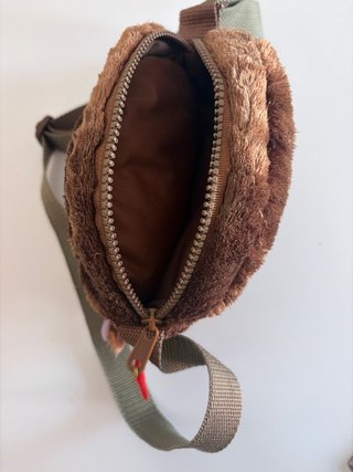 Bolso infantil mono peluche