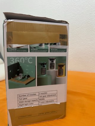 Ventilador Humidificador 3 en 1