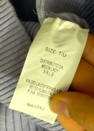 Maglione donna viola taglia unica