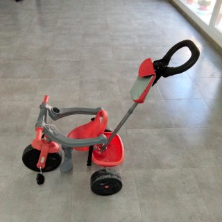 Triciclo Bebe 3 Ruedas Mango Empuje