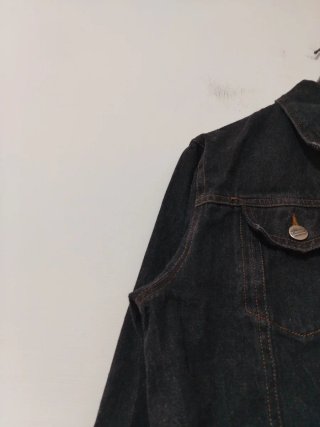 Giacca in denim blu taglia XL