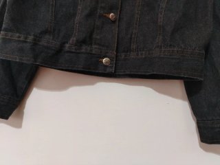 Giacca in denim blu taglia XL