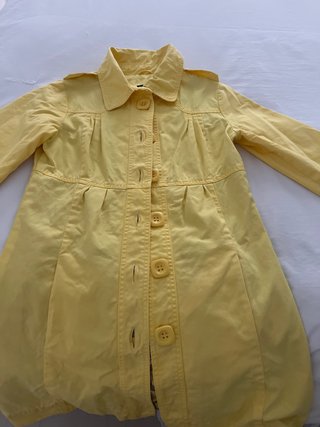 Vestido/Gabardina Amarillo