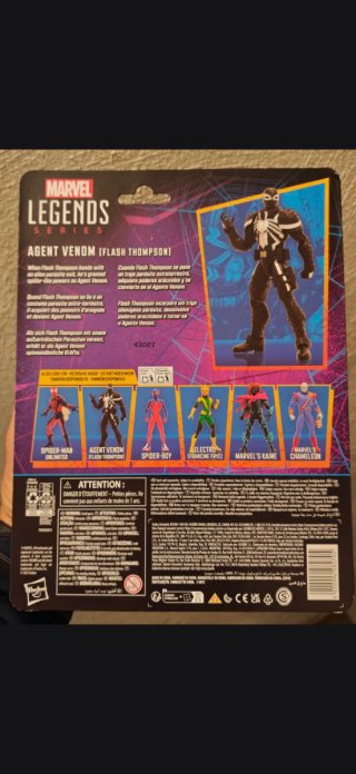 Agent Venom Marvel Legends