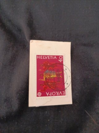 Sello HELVETIA EUROPA 40