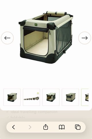 Transportín blando Maelson 92cm perro caja originl