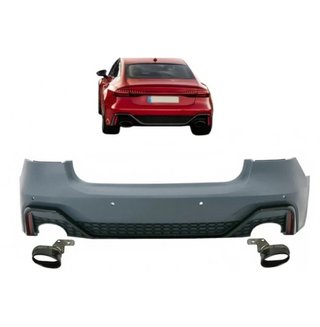 Paragolpes trasero para Audi A7 4K8 look RS7 +2018