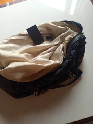 Bolso Purificación García Negro y Marrón