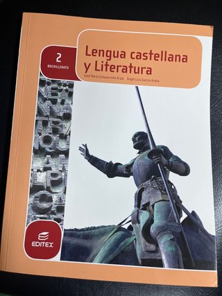 Lengua castellana y literatura, 2o Bachillerato