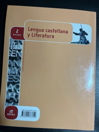 Lengua castellana y literatura, 2o Bachillerato