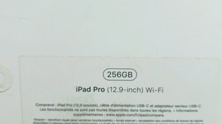 Apple iPad Pro 12.9" 3.ª Gen (A1876) 256GB/ WIFI A