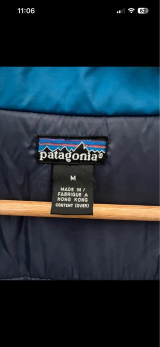 Patagonia - Cappotto imbottito verde scuro (Tg XL)