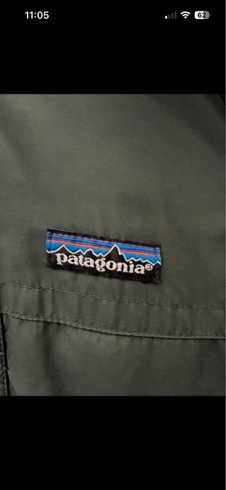 Patagonia - Cappotto imbottito verde scuro (Tg XL)
