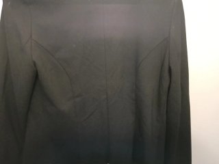 Chaqueta Punt Roma entallada negra jaspeada