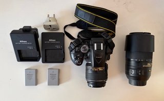 Nikon D5300 +18-55mm +55-300mm VR | 9.300 disparos