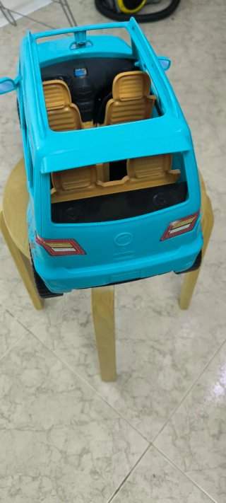 Coche Barbie Azul Todoterreno