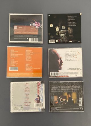 CDs Música Nacional Pop Rock