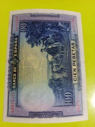 Billete 100 Pesetas España 1931