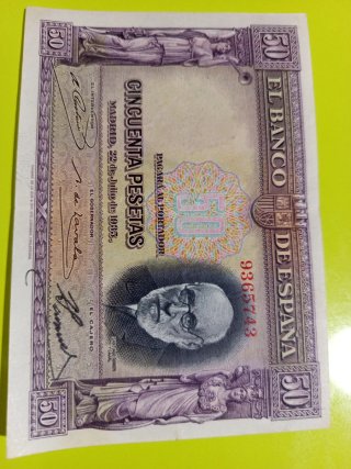 Billete 100 Pesetas España 1931
