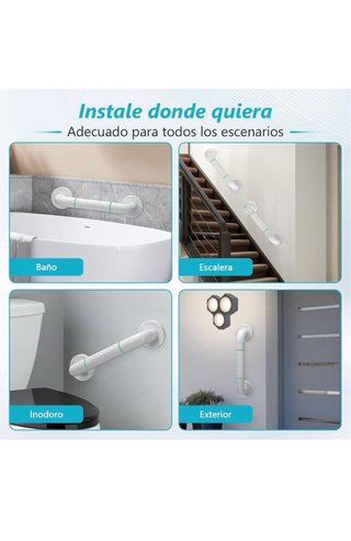 Chollo! 2 Agarraderas Baño 30cm