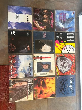 Lote 30+ Vinilos Originales Dance/Pop/ 80/90