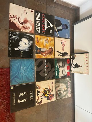 Lote 30+ Vinilos Originales Dance/Pop/ 80/90