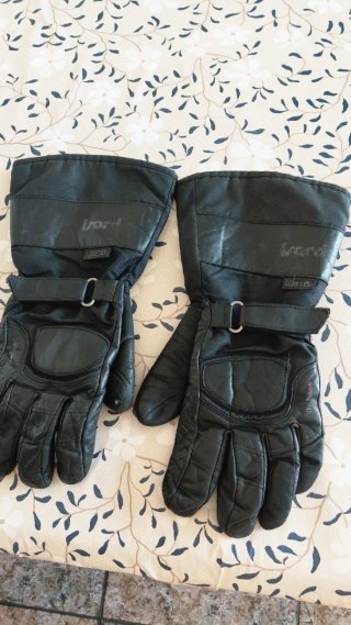 Guantes Moto Vord Gore-Tex Vintage Negros