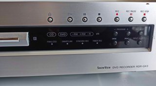 Reproductor y Grabador DVD Sony RDR-GX3