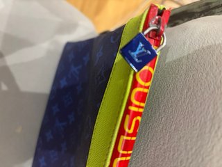 Bolso Louis Vuitton Azul y Verde