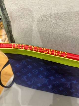 Bolso Louis Vuitton Azul y Verde